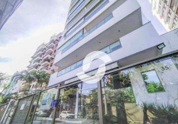 Apartamento com 2 dormitórios à venda, 65 m² por r$ 558.000,00 - santa rosa - niterói/rj