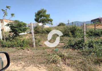 Terreno à venda, 360 m² por r$ 70.000,00 - jd interlagos - maricá/rj