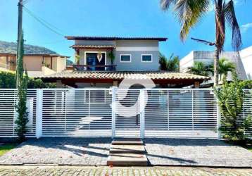 Casa à venda, 144 m² por r$ 815.000,00 - piratininga - niterói/rj