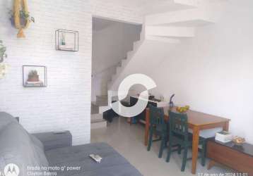 Casa à venda, 69 m² por r$ 495.000,00 - largo do barradas - niterói/rj