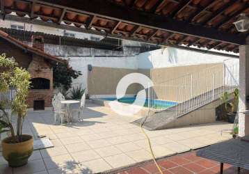 Casa com 4 dormitórios à venda, 380 m² por r$ 950.000,00 - fonseca - niterói/rj