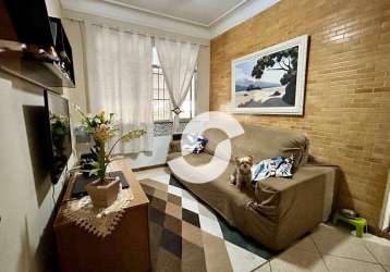 Apartamento com 2 dormitórios à venda, 68 m² por r$ 370.000,00 - icaraí - niterói/rj