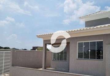 Casa com 2 dormitórios à venda, 58 m² por r$ 272.000,00 - vila gabriela - itaboraí/rj