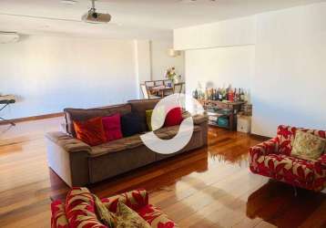 Apartamento com 4 dormitórios à venda, 440 m² por r$ 2.950.000,00 - ingá - niterói/rj