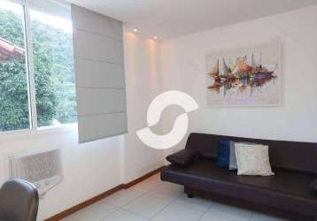 Apartamento com 1 dormitório à venda, 36 m² por r$ 500.000,00 - itacoatiara - niterói/rj