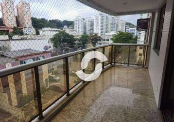 Apartamento à venda, 132 m² por r$ 1.180.000,00 - icaraí - niterói/rj