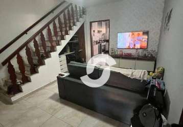 Casa com 2 dormitórios à venda, 240 m² por r$ 300.000,00 - porto velho - são gonçalo/rj