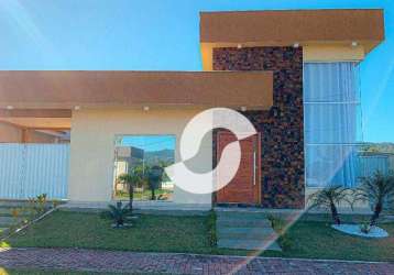 Casa com 4 dormitórios à venda, 191 m² por r$ 1.290.000,00 - flamengo - maricá/rj