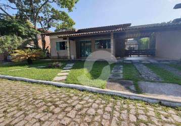 Casa com 3 dormitórios à venda, 204 m² por r$ 1.155.000,00 - várzea das moças - niterói/rj