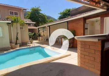 Casa com 4 dormitórios à venda, 229 m² por r$ 1.300.000,00 - são francisco - niterói/rj