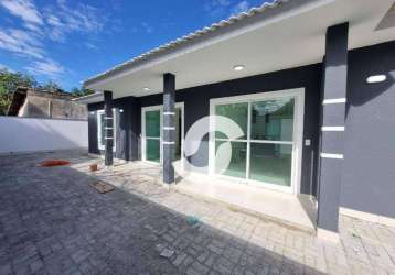 Casa à venda, 60 m² por r$ 350.000,00 - jardim atlântico oeste (itaipuaçu) - maricá/rj