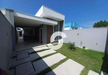 Casa à venda, 131 m² por r$ 575.000,00 - barroco (itaipuaçu) - maricá/rj