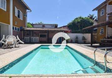 Casa com 6 dormitórios à venda, 290 m² por r$ 830.000,00 - piratininga - niterói/rj