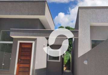 Casa à venda, 70 m² por r$ 370.000,00 - inoã - maricá/rj