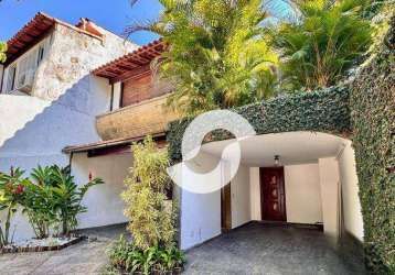 Casa com 4 dormitórios à venda, 446 m² por r$ 1.900.000,00 - são francisco - niterói/rj