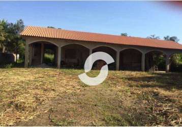 Chácara à venda, 2123 m² por r$ 450.000,00 - chácaras de inoã (inoã) - maricá/rj