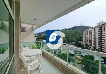 Apartamento com 2 dormitórios à venda, 70 m² por r$ 540.000,00 - santa rosa - niterói/rj