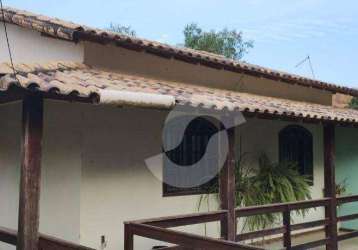 Casa à venda, 325 m² por r$ 320.000,00 - pindobal (ponta negra) - maricá/rj