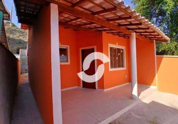 Casa com 2 dormitórios à venda, 80 m² por r$ 300.000,00 - bambuí - maricá/rj