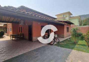 Casa com 3 dormitórios à venda, 290 m² por r$ 1.150.000,00 - itaipu - niterói/rj