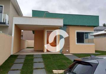 Casa com 2 dormitórios à venda, 80 m² por r$ 430.000,00 - pindobas - maricá/rj