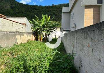 Terreno à venda, 180 m² por r$ 350.000,00 - piratininga - niterói/rj