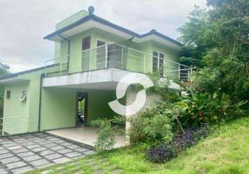 Casa com 4 dormitórios à venda, 220 m² por r$ 780.000,00 - vila progresso - niterói/rj