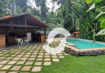 Casa com 5 dormitórios à venda, 381 m² por r$ 2.700.000,00 - itaipu - niterói/rj