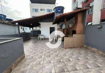 Casa com 3 dormitórios à venda, 90 m² por r$ 240.000,00 - barro vermelho - são gonçalo/rj