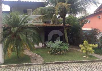 Casa com 3 dormitórios, 270 m² - venda por r$ 1.290.000,00 ou aluguel por r$ 5.624,44/mês - badu - niterói/rj