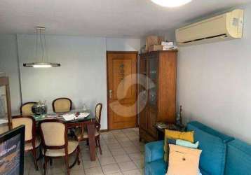 Apartamento com 2 dormitórios à venda, 97 m² por r$ 760.000,00 - icaraí - niterói/rj