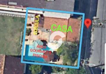 Casa com 3 dormitórios à venda, 300 m²/720m2 de area por r$ 2.500.000 - piratininga - niterói/rj