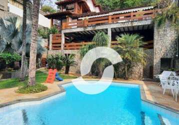 Casa à venda, 790 m² por r$ 7.000.000,00 - itacoatiara - niterói/rj