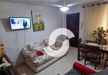 Apartamento à venda, 48 m² por r$ 159.000,00 - barreto - niterói/rj