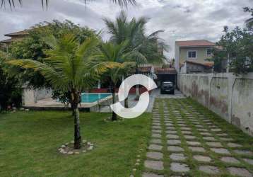 Casa com 4 dormitórios à venda, 230 m² por r$ 650.000,00 - guaratiba - maricá/rj