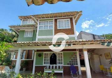 Linda casa com 3 quartos à venda, 201 m² por r$ 780.000 - piratininga - niterói/rj