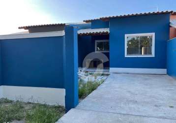 Casa com 2 dormitórios à venda, 74 m² por r$ 300.000,00 - bananal (ponta negra) - maricá/rj