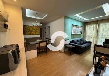 Apartamento com 3 dormitórios à venda, 114 m² por r$ 1.200.000,00 - icaraí - niterói/rj