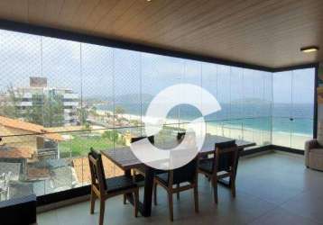 Cobertura com 4 dormitórios à venda, 288 m² por r$ 3.700.000,00 - piratininga - niterói/rj