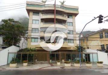 Apartamento com 3 dormitórios à venda, 96 m² por r$ 780.000,00 - são francisco - niterói/rj