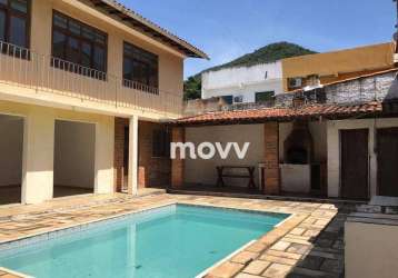 Casa com 5 dormitórios à venda, 400 m² por r$ 890.000,00 - piratininga - niterói/rj