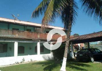 Casa com 3 dormitórios à venda, 242 m² por r$ 280.000,00 - santa paula (inoã) - maricá/rj