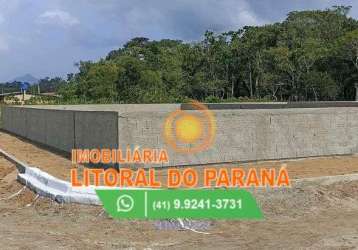 Terreno pronto para construir em matinhos