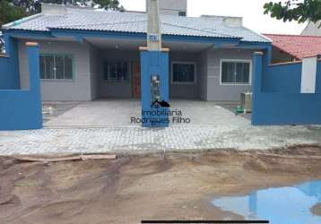 Casa à venda no bairro balneário brasilia - itapoá/sc