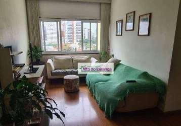 Apartamento com 2 dormitórios à venda, 74 m² - mirandópolis - são paulo/sp