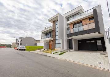 Casa em condomínio fechado com 3 quartos à venda na rua fernando de noronha, 2590, boa vista, curitiba, 217 m2 por r$ 1.490.000