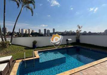 Sobrado com 4 dormitórios à venda, 580 m² por r$ 2.800.000,00 - vila romana - são paulo/sp