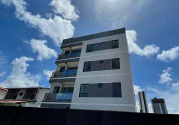 Apartamento com 2 dormitórios à venda, 52 m² por r$ 310.000,00 - jardim 13 de maio - joão pessoa/pb