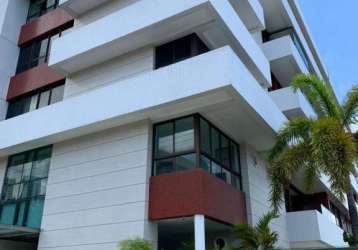 Apartamento com 3 dormitórios à venda, 138 m² por r$ 1.300.000 - cabo branco - joão pessoa/pb