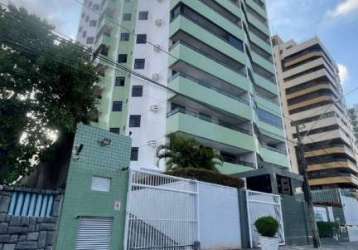 Cobertura com 4 dormitórios à venda, 250 m² por r$ 1.100.000,00 - manaíra - joão pessoa/pb